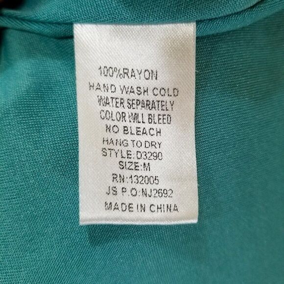 Entro Floral Dress with Crochet embroidery Cottage Chic Boho Lagenlook Size Med - Picture 7 of 7